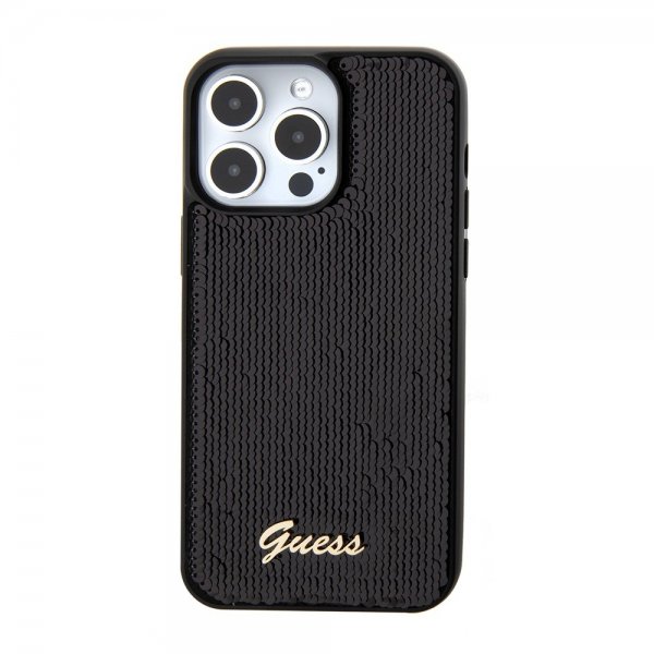 Guess iPhone 15 Pro Cover Sequin Sort
