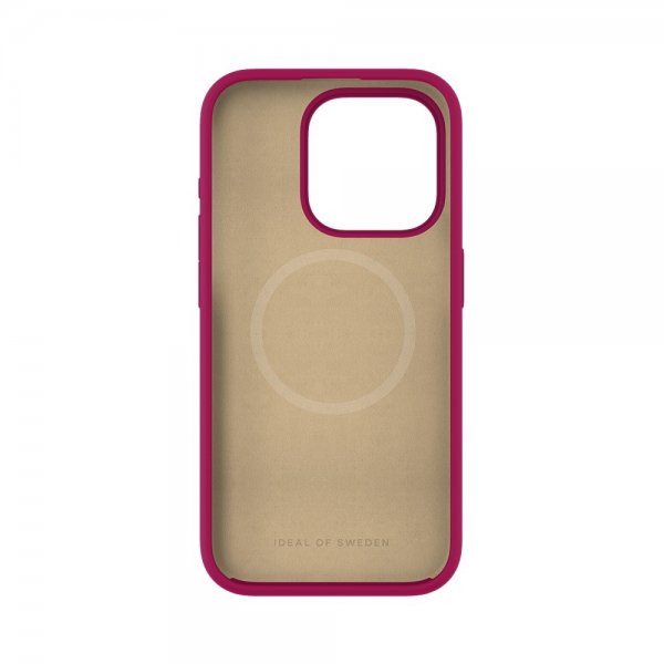 Ideal of Sweden iPhone 15 Pro Cover Silicone Case MagSafe Magenta