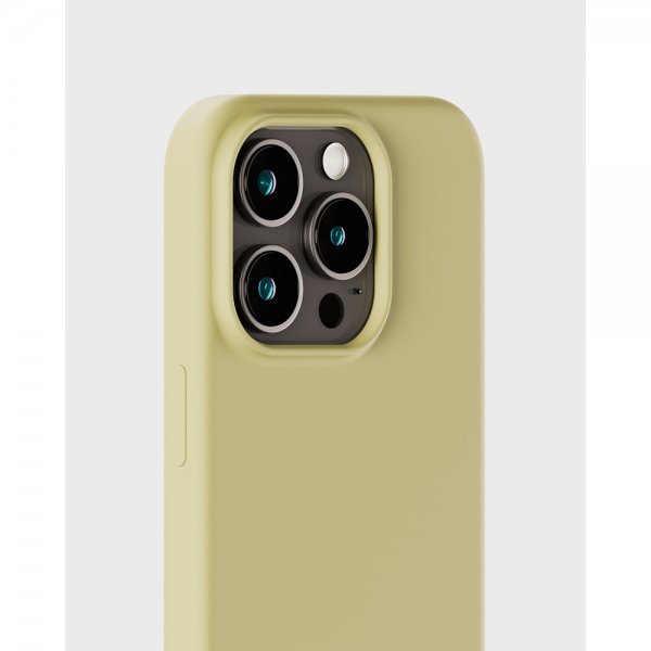 Holdit iPhone 15 Pro Cover Silikone Biscotti