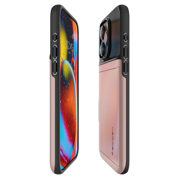 Spigen iPhone 15 Pro Cover Slim Armor CS Rose Gold