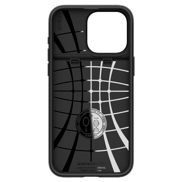 Spigen iPhone 15 Pro Cover Slim Armor CS Sort