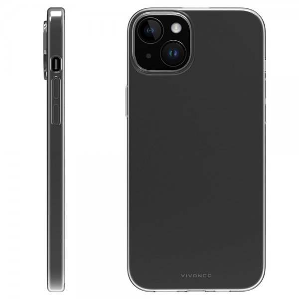 Vivanco iPhone 15 Plus Cover Slim TPU Transparent