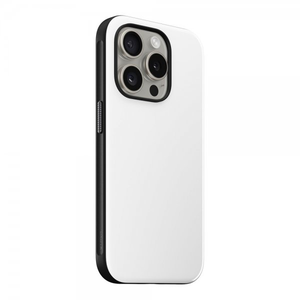 Nomad iPhone 15 Pro Skal Sport Case Hvid