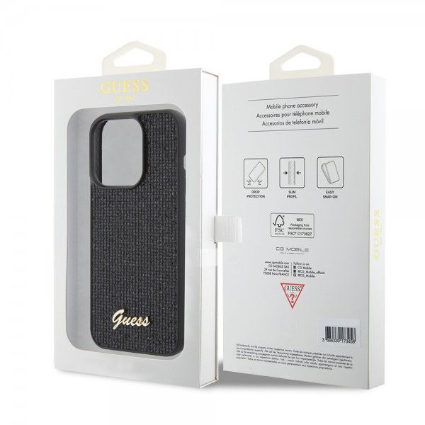Guess iPhone 15 Pro Cover Square Mirror Sort