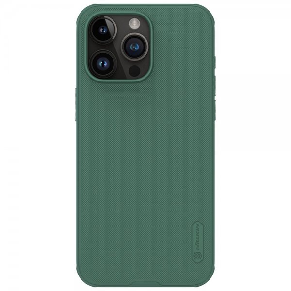 Nillkin iPhone 15 Pro Cover Super Frosted Shield Pro Grøn