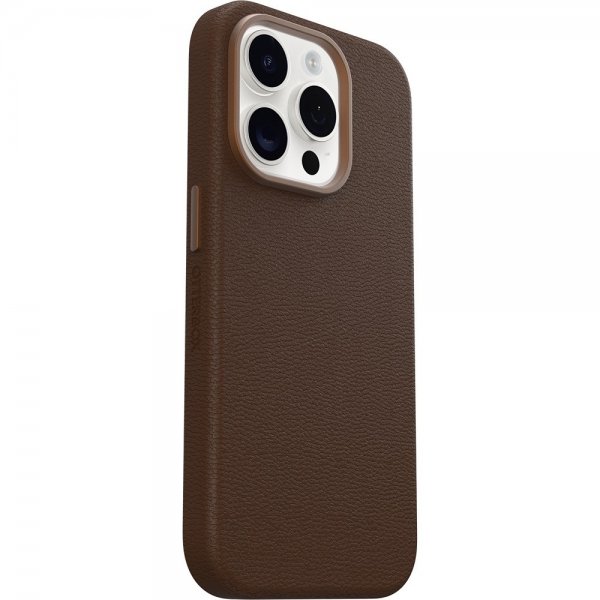 Otterbox iPhone 15 Pro Skal Symmetry Cactus Leather MagSafe Rich Adobe