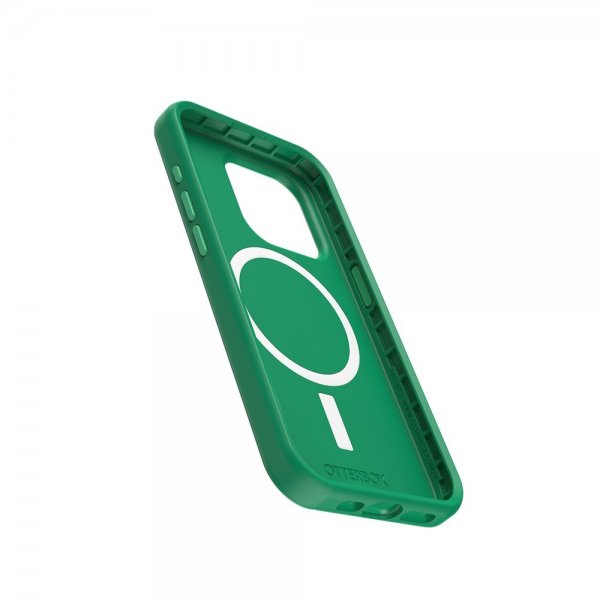 Otterbox iPhone 15 Pro Cover Symmetry MagSafe Green Juice