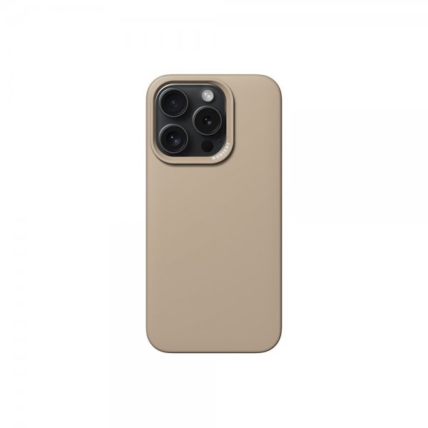 Nudient iPhone 15 Pro Cover Thin Case MagSafe Clay Beige