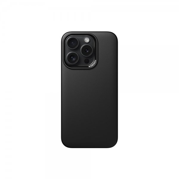 Nudient iPhone 15 Pro Cover Thin Case MagSafe Ink Black