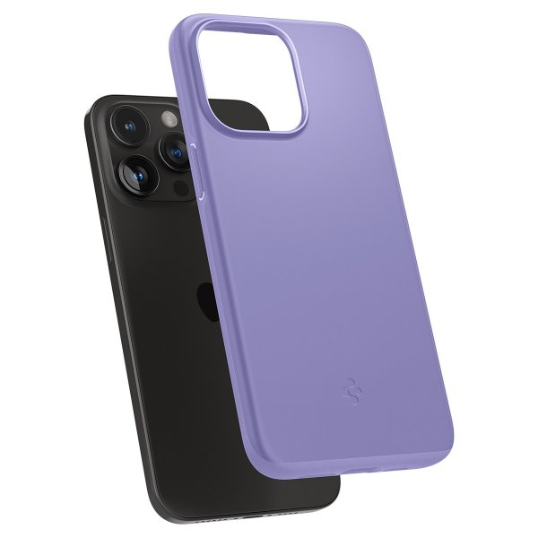 Spigen iPhone 15 Pro Cover Thin Fit Iris Purple