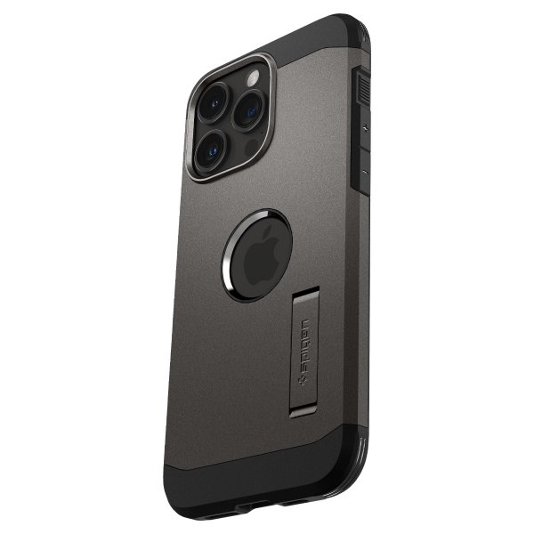 Spigen iPhone 15 Pro Cover Tough Armor MagFit Gunmetal