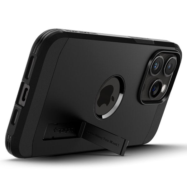 Spigen iPhone 15 Pro Cover Tough Armor MagFit Sort