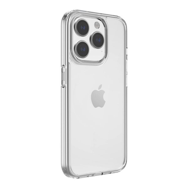 Rvelon iPhone 15 Pro Cover Stødsikkert Gennemsigtigt