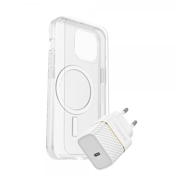 Otterbox iPhone 15 beskyttelses-/strømpakke