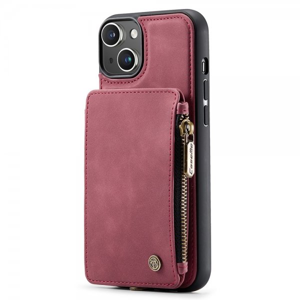 CaseMe iPhone 15 Cover C20 Serie Rød