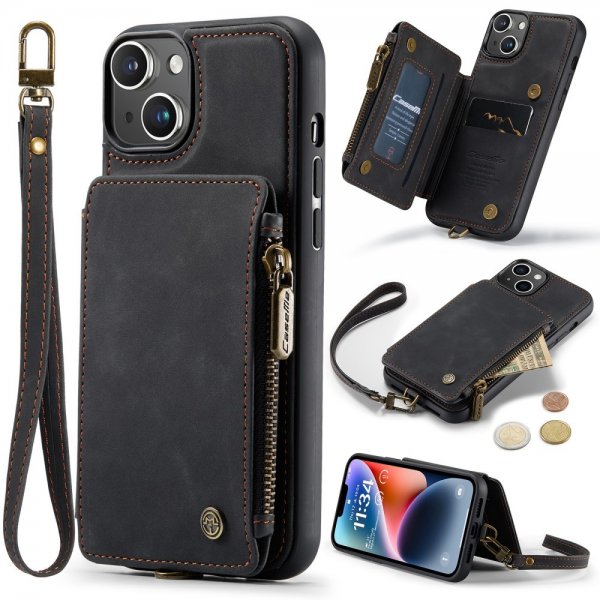 CaseMe iPhone 15 Cover C20 Serie Sort