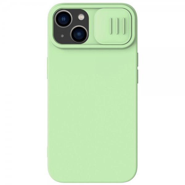 Nillkin iPhone 15 Cover CamShield Silky Grøn