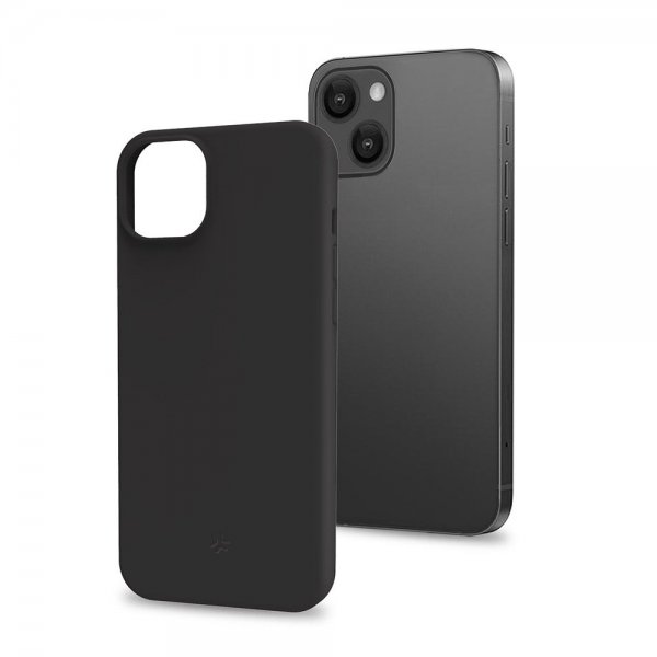 Celly iPhone 15 Cover CROMO Sort