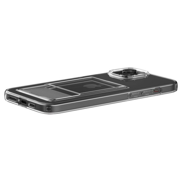 Spigen iPhone 15 Cover Crystal Slot Krystalklar