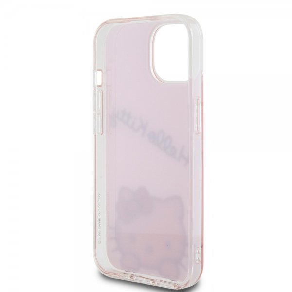 Hello Kitty iPhone 15 Cover Daydreaming Crossbody Pink