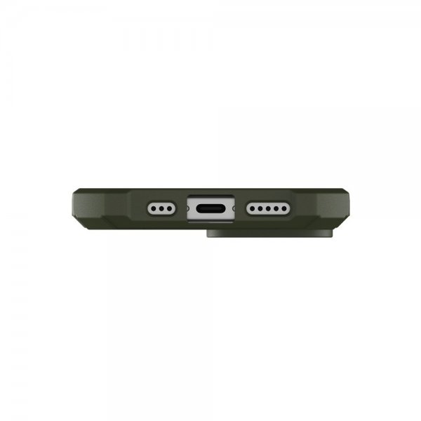 Urban Armor Gear (UAG) iPhone 15 Cover Essential Armor MagSafe Olive Drab