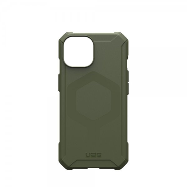 Urban Armor Gear (UAG) iPhone 15 Cover Essential Armor MagSafe Olive Drab