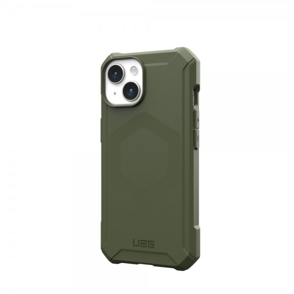 Urban Armor Gear (UAG) iPhone 15 Cover Essential Armor MagSafe Olive Drab