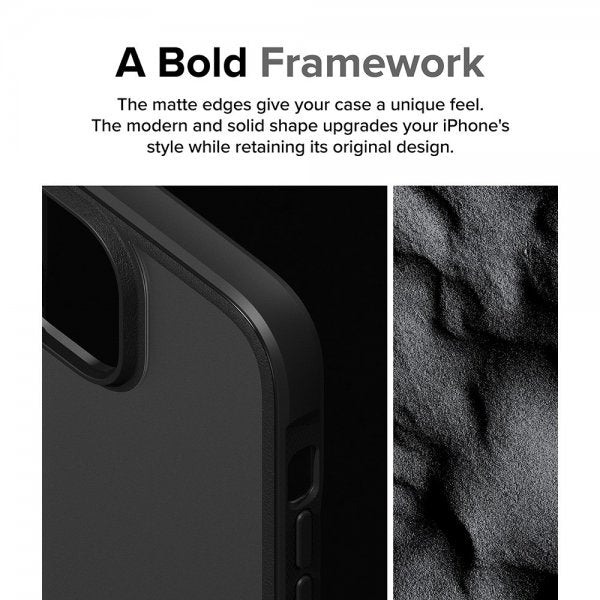 Ringke iPhone 15 Cover Fusion Bold Mat Sort