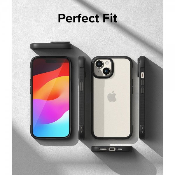 Ringke iPhone 15 Cover Fusion Bold Mat Sort