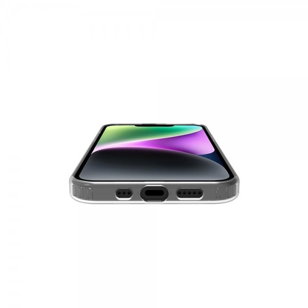 Celly iPhone 15 Cover GELSKINMAG MagSafe Transparent