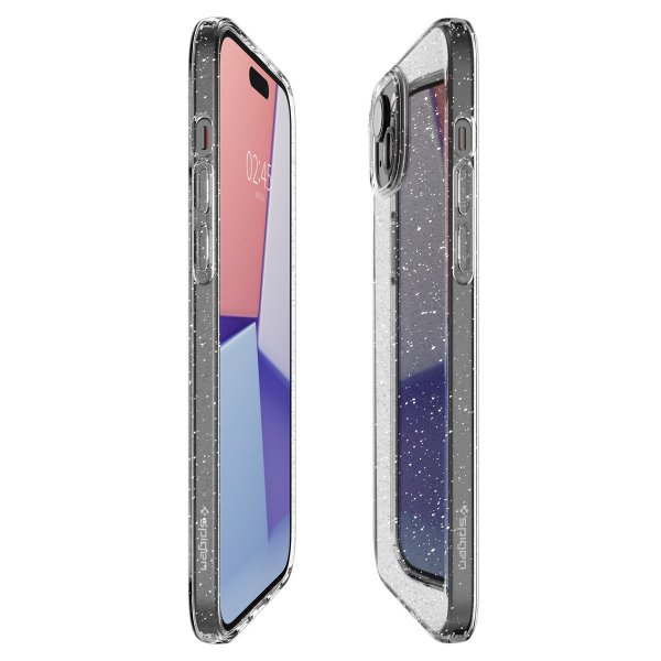 Spigen iPhone 15 Cover Liquid Crystal Glitter Crystal Quartz