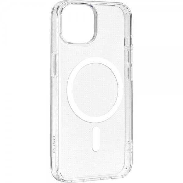 Puro iPhone 15 Cover LITE MAG Transparent