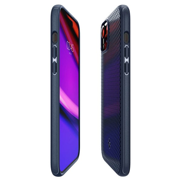 Spigen iPhone 15 Cover Mag Armor MagFit Navy Blue