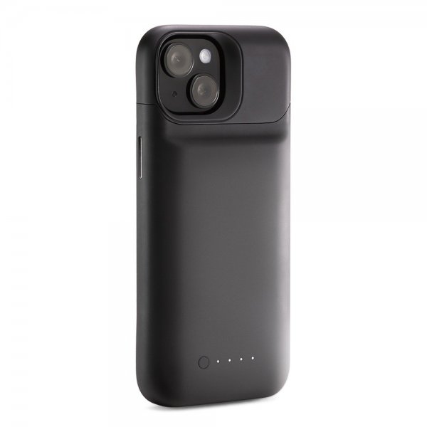 Mophie iPhone 15 Cover med indbygget Powerbank Juice Pack Sort