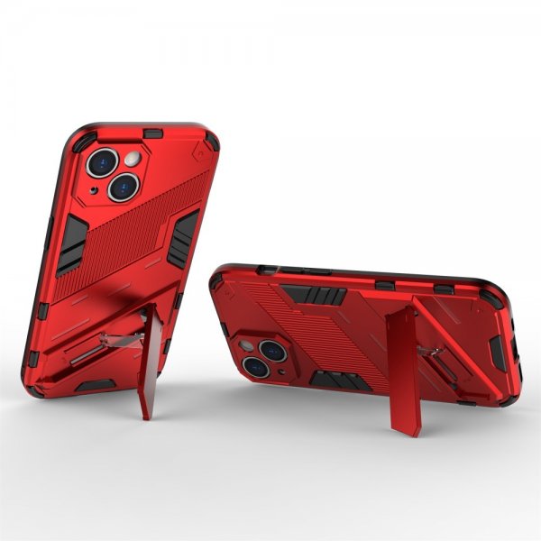iPhone 15 Cover med Stativ Rød