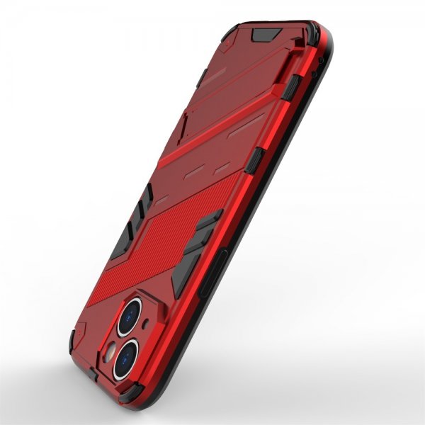 iPhone 15 Cover med Stativ Rød