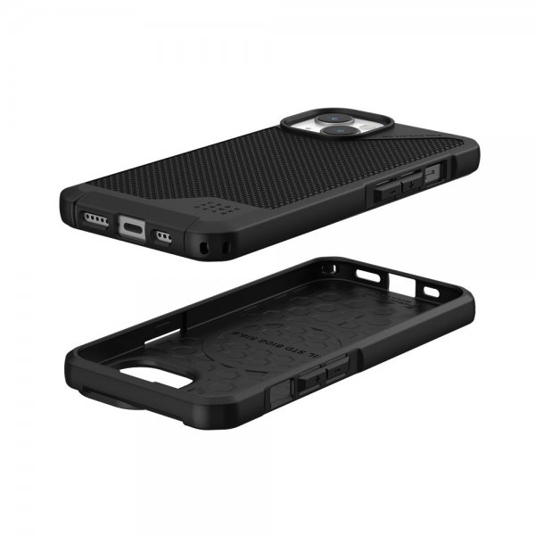 Urban Armor Gear (UAG) iPhone 15 Cover Metropolis LT MagSafe Kevlar Black