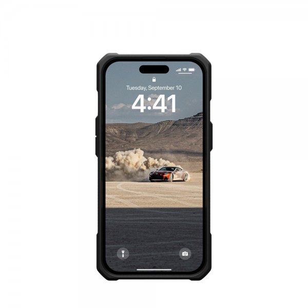 Urban Armor Gear (UAG) iPhone 15 Cover Monarch Kevlar Black