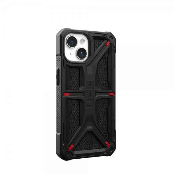 Urban Armor Gear (UAG) iPhone 15 Cover Monarch Kevlar Black