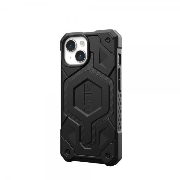 Urban Armor Gear (UAG) iPhone 15 Cover Monarch Pro MagSafe Carbon Fiber