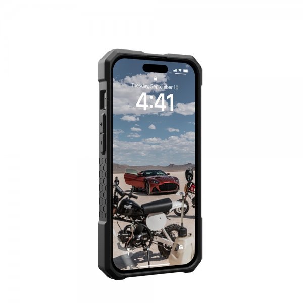 Urban Armor Gear (UAG) iPhone 15 Cover Monarch Pro MagSafe Kevlar Sort