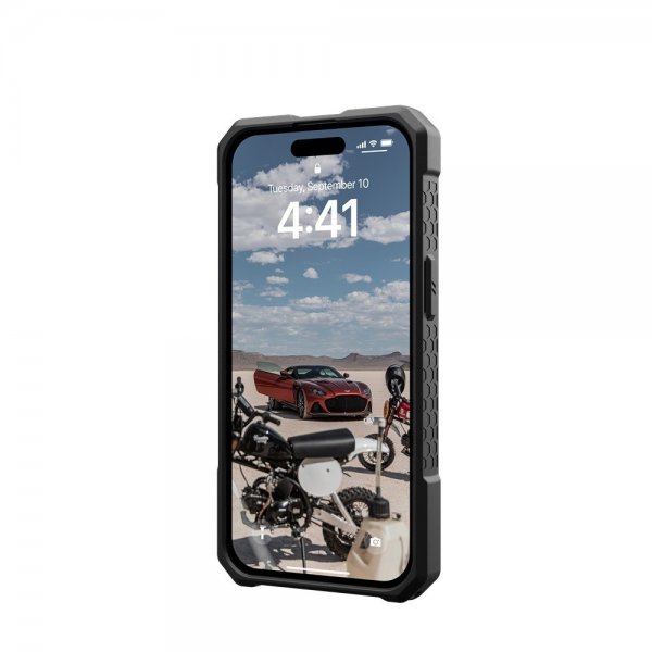 Urban Armor Gear (UAG) iPhone 15 Cover Monarch Pro MagSafe Kevlar Sort