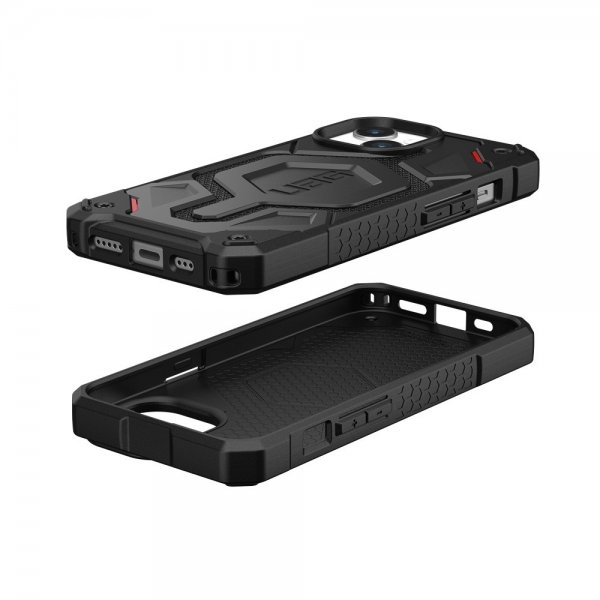 Urban Armor Gear (UAG) iPhone 15 Cover Monarch Pro MagSafe Kevlar Sort