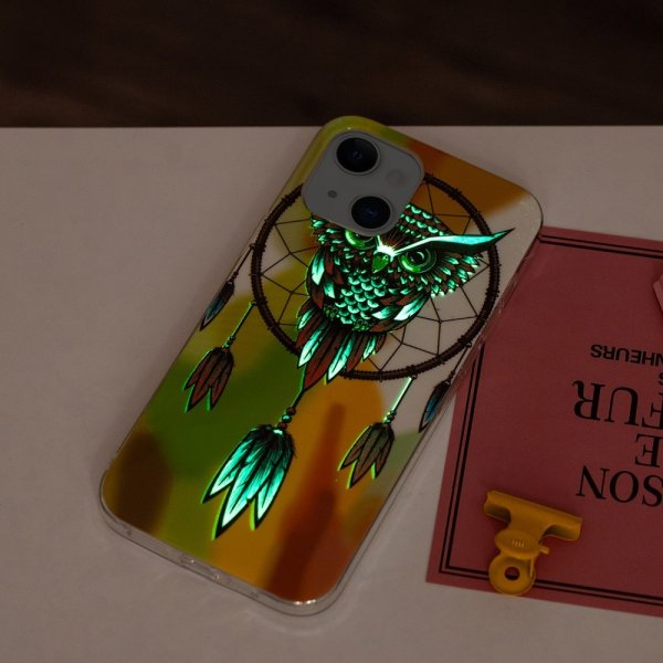 iPhone 15 Cover Motiv Ugle Drømmefanger