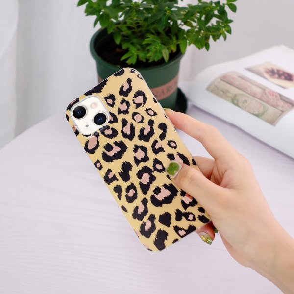 iPhone 15 Cover Motiv Leopard