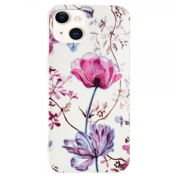 iPhone 15 Cover Motiv Lotus