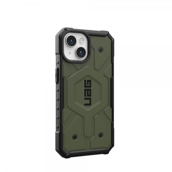 Urban Armor Gear (UAG) iPhone 15 Cover Pathfinder MagSafe Olive Drab