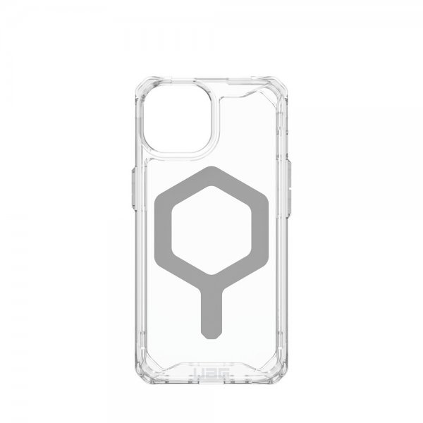 Urban Armor Gear (UAG) iPhone 15 Cover Plyo MagSafe Ice Silver