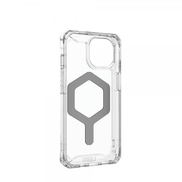 Urban Armor Gear (UAG) iPhone 15 Cover Plyo MagSafe Ice Silver
