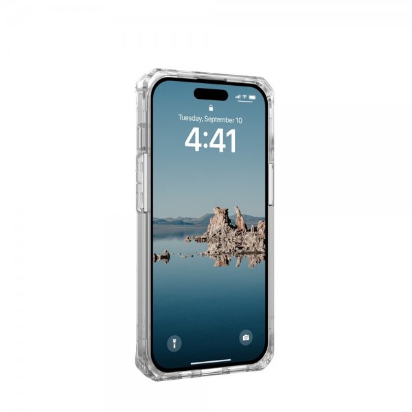 Urban Armor Gear (UAG) iPhone 15 Cover Plyo MagSafe Ice Hvid